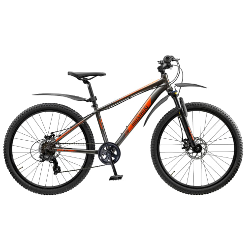 Mustang Vulcan TX330 26" mountainbike med 7 gear - Gun metal