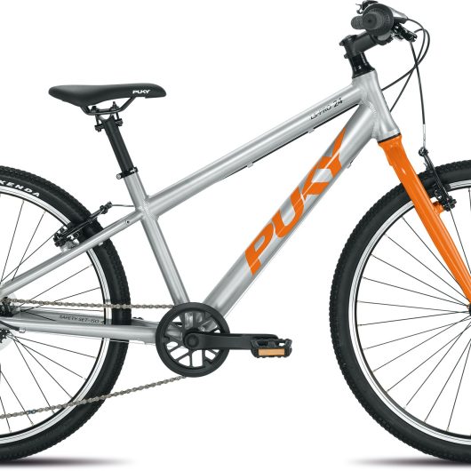 PUKY LS-PRO 24 Alu 24" - Sølv/orange