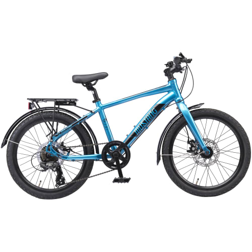 Mustang Vulcan TX330 20" mountainbike med 7 gear - Azure blue