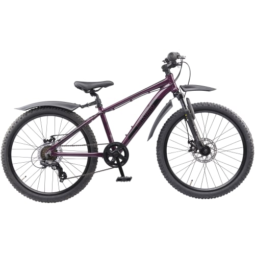 Mustang Vulcan TX330 24" mountainbike med 7 gear - Dark grape